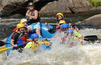 Book Your Whitewater Play & Stay Rafting Package for 2019 Today.